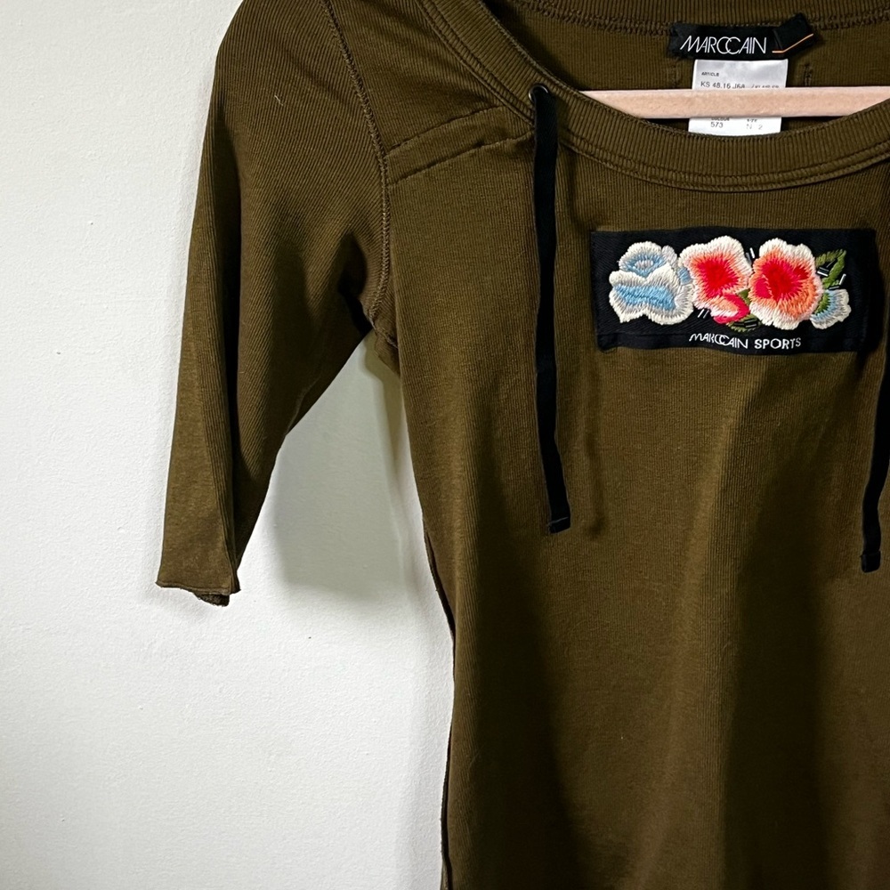 Marc Cain Embroiled Top Sz 2 - Picture 3 of 10